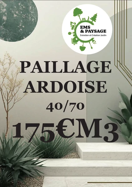 PAILLAGE ARDOISE 175